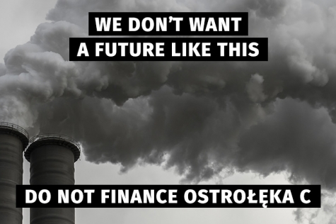 Polish civil society organisations call on pension funds to divest coal companies planning Ostrołęka C hard coal TPP